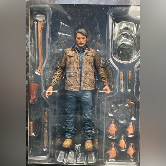 NECA The Last of Us 2 Ultimate Joel & Ellie 7" Scale Action Figure 2 pack New - Picture 3 of 14